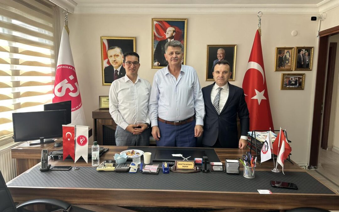 Halk Bankası Elmadağ Şubesi’nden Başkanımıza Ziyaret