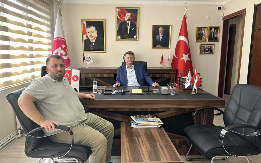 Yönetim Kurulu Üyemizden Başkanımıza Ziyaret