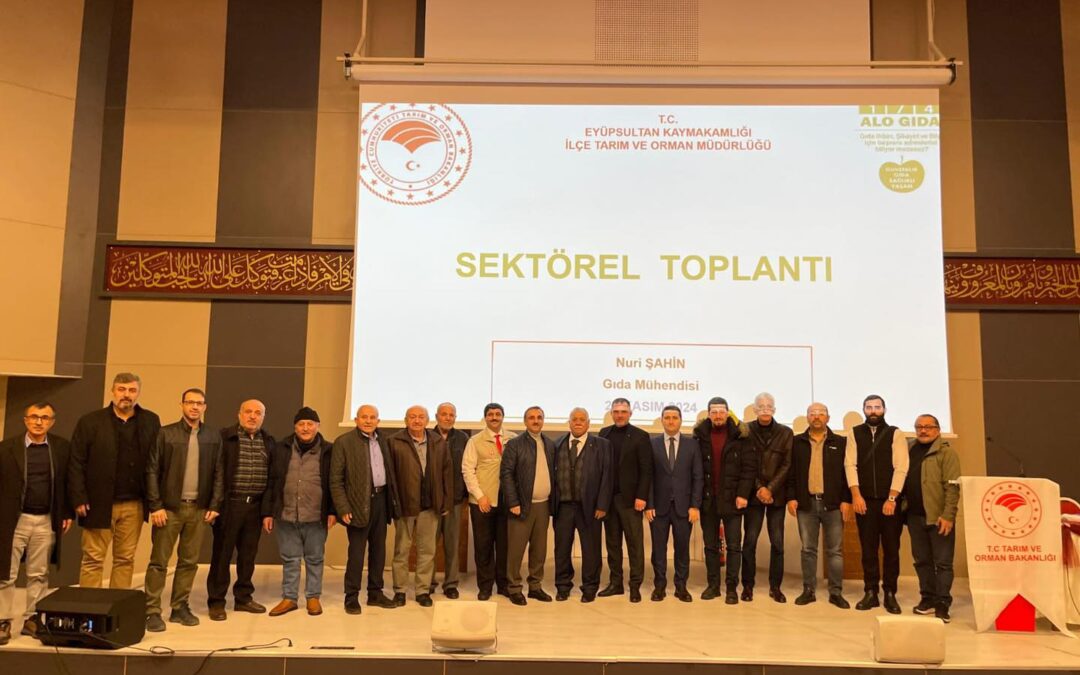 Eyüpsultan İlçe Tarım ve Orman Müdürlüğü Tarafından Düzenlenen “Gıda Denetimleri” Toplantısına Katılım