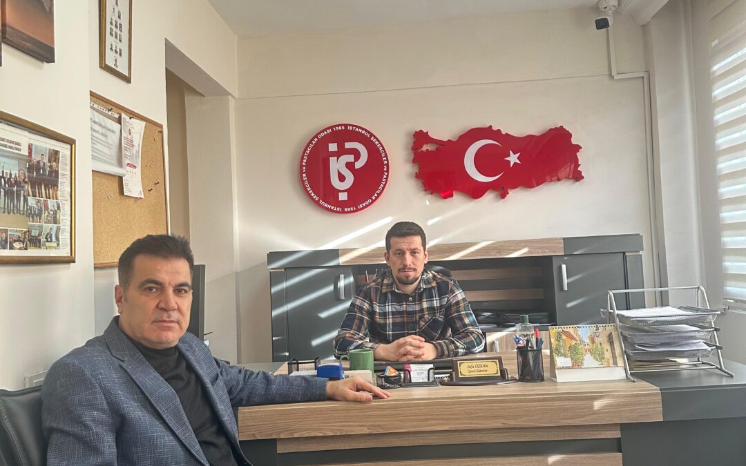 Sultangazi Beyzadem Künefe ve Zeytinburnu Haves Pastanesi Sahiplerinin Odamızı Ziyareti