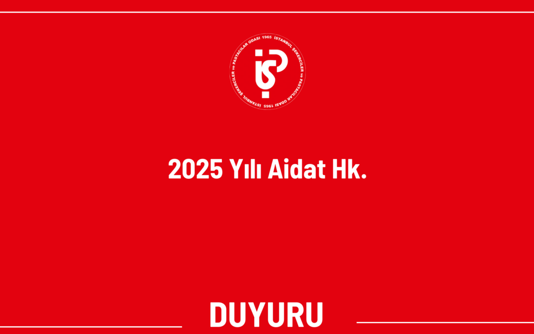 2025 Yılı Aidat Hk.