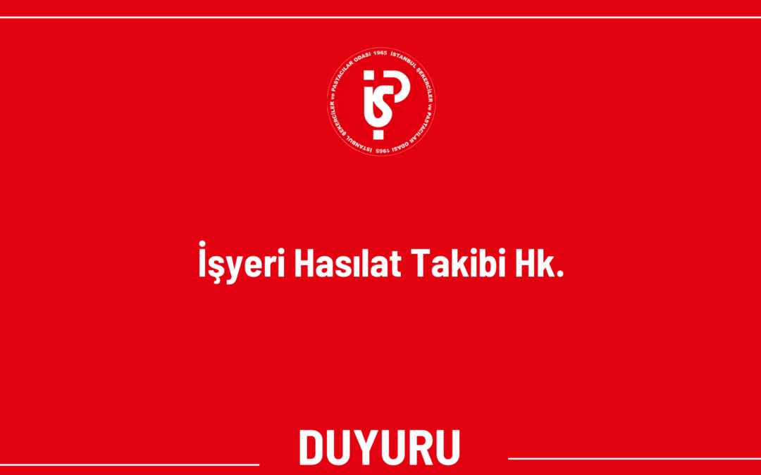 2025 Yılında İşyerlerine Hasılat Takibi Başlıyor!