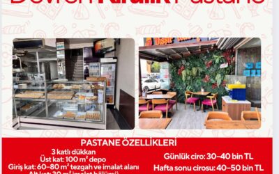 📍 KARTAL’DA DEVREN KİRALIK PASTANE