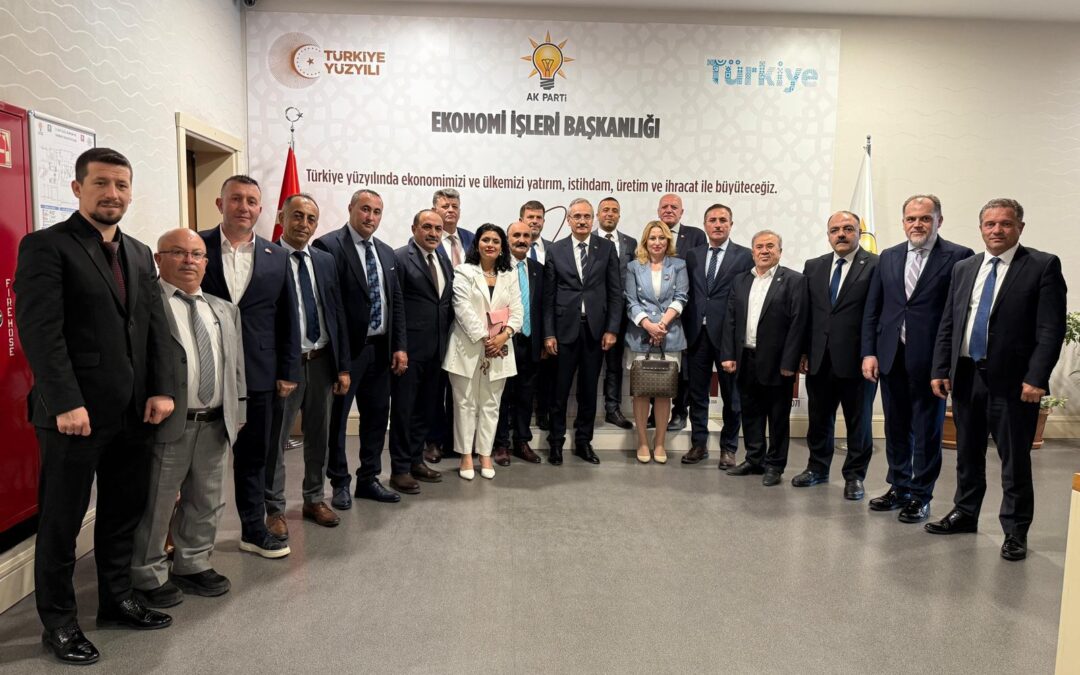 AK Parti Genel Başkan Yardımcısı Nihat Zeybekci’ye Esnafın Sorunlarını Aktardık