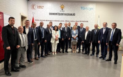 AK Parti Genel Başkan Yardımcısı Nihat Zeybekci’ye Esnafın Sorunlarını Aktardık