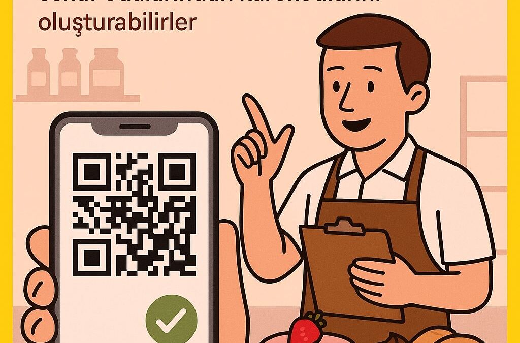 Gıda İşletmelerinde Karekod Uygulaması Hakkında Bilgilendirme