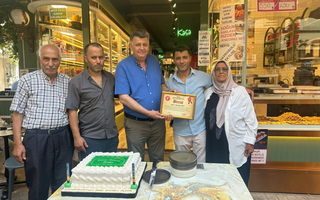 Hatay İkizler Tatlıcısı’nın 5. Şubesi Açıldı