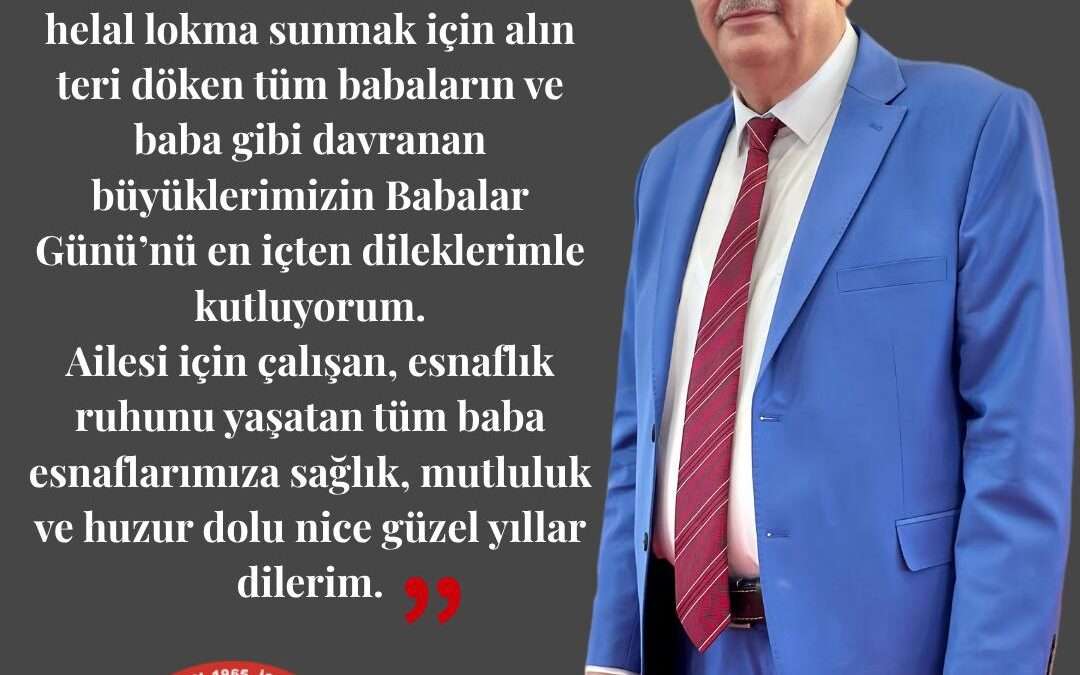 Babalar Günü Kutlama Mesajı